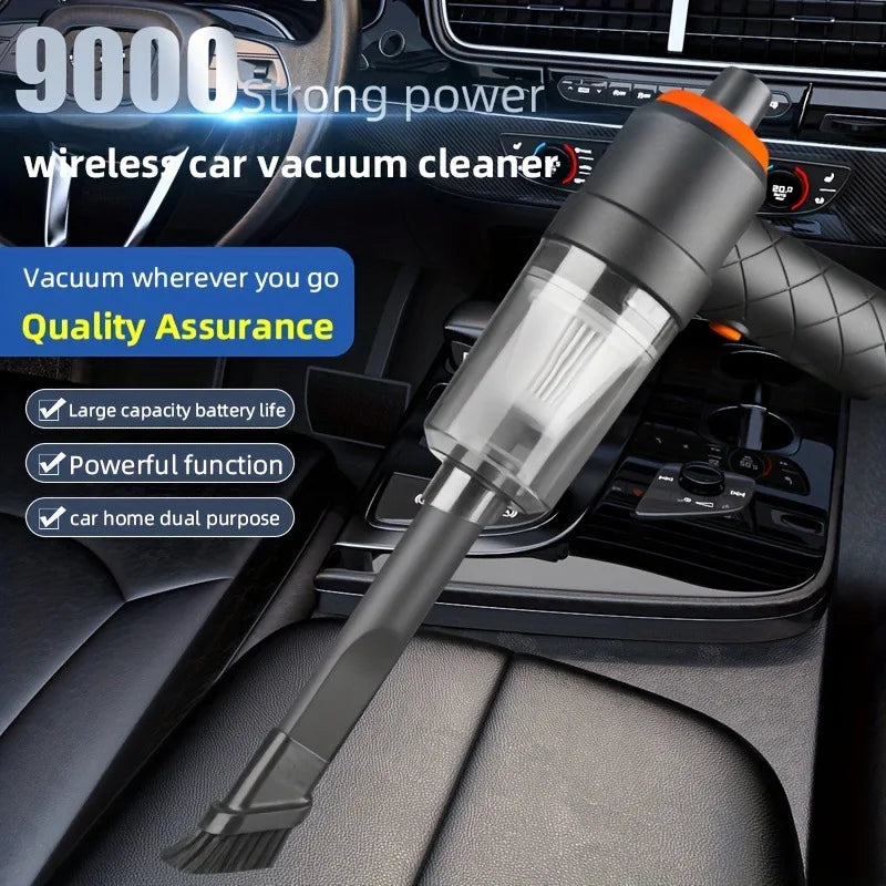 Car Mounted Wireless Vacuum Cleaner | Portable Handheld | Washable Filter | Blow & Suction | Zonix Lifestyle