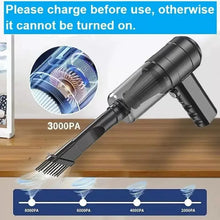 Handheld Wireless Car Vacuum Cleaner | 120W Portable | HEPA Filter | USB-C Charging