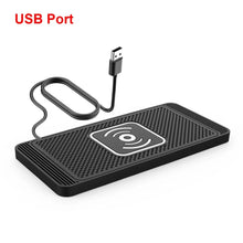 15W Fast Car Wireless Charging Pad | Anti-Slip Mat | Multi-Device | USB & Type-C | Zonix Lifestyle