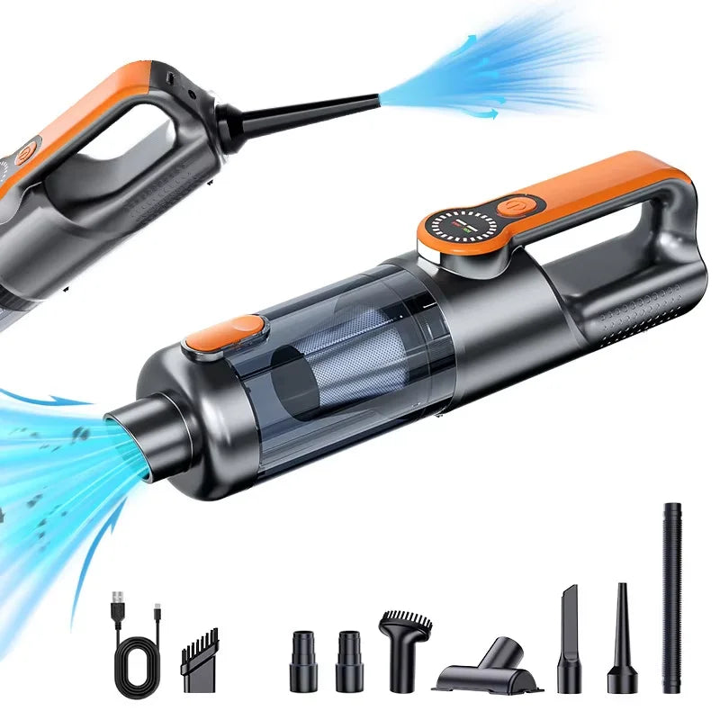 Wireless Car Vacuum Cleaner | One-Button Dust Dump | High Power Large Suction | Zonix Lifestyle