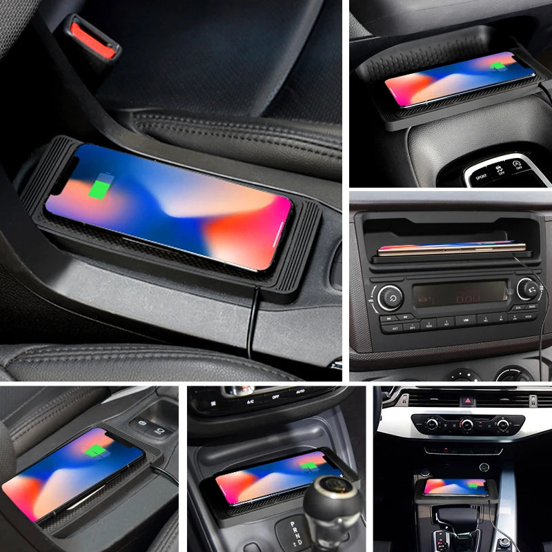 Wireless Car Charger Pad 15W Qi Fast Charging | Zonix Lifestyle