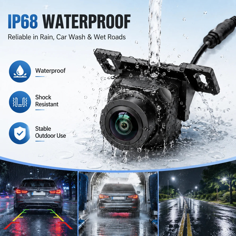 170° Car Backup Camera | HD Rear View | Night Vision | Wide Angle Parking