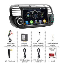 7-Inch CarPlay Car Radio for Fiat 500 & Abarth 2007-2015 | Wireless CarPlay & Android Auto | MP5 Player