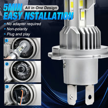 H4 LED Canbus Headlight Bulbs 150W 30000LM High Low Beam | Zonix Lifestyle
