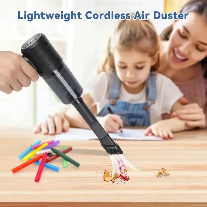 Handheld Wireless Car Vacuum Cleaner | 120W Portable | HEPA Filter | USB-C Charging