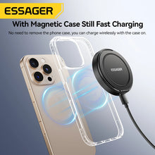 Essager Magnetic Wireless Charger with Holder | 15W Fast Charging | iPhone 16 15 14 13 | AirPods | Zonix Lifestyle