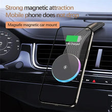 Magnetic Car Wireless Charger & Phone Holder | 15W Fast Charging | Dashboard Mount | iPhone 12-15 | Zonix Lifestyle