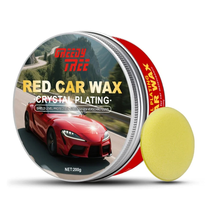Premium Red Car Polish Wax Deep Color Enhancer UV Protection | Zonix Lifestyle