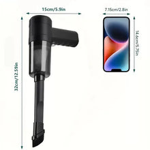 Handheld Wireless Car Vacuum Cleaner | 120W Portable | HEPA Filter | USB-C Charging