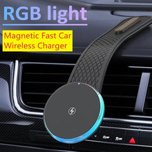Magnetic Car Wireless Charger & Phone Holder | 15W Fast Charging | Dashboard Mount | iPhone 12-15 | Zonix Lifestyle