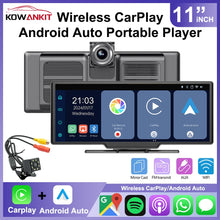10-Inch Universal Wireless CarPlay & Android Auto Touchscreen | Portable Car Screen | Netflix & YouTube