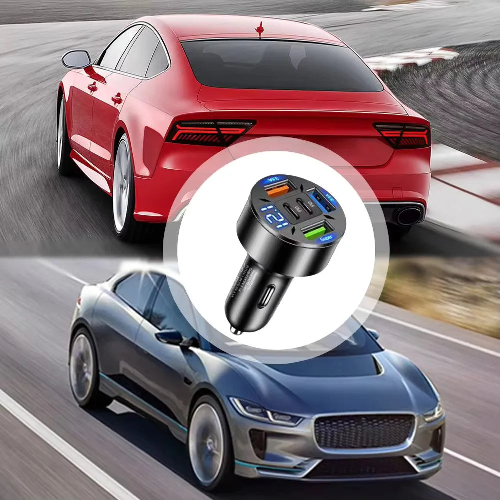 250W 5-Port Car Charger | Zonix Lifestyle