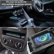 15W Fast Car Wireless Charging Pad | Anti-Slip Mat | Multi-Device | USB & Type-C | Zonix Lifestyle