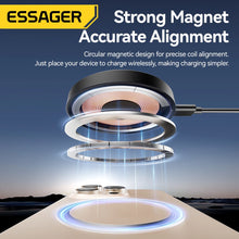 Essager Magnetic Wireless Charger with Holder | 15W Fast Charging | iPhone 16 15 14 13 | AirPods | Zonix Lifestyle