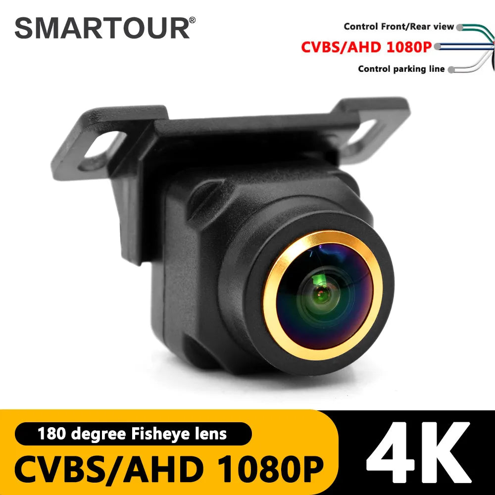 SMARTOUR HD Car Backup Camera - Night Vision, Fisheye Lens, Waterproof