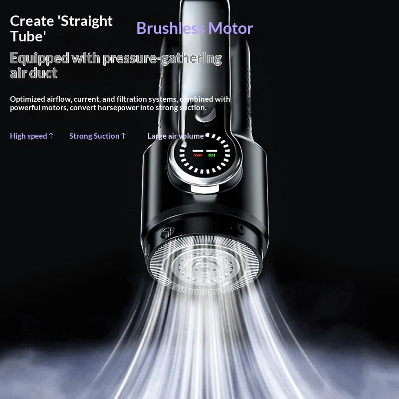 Wireless Car Vacuum Cleaner | One-Button Dust Dump | High Power Large Suction | Zonix Lifestyle