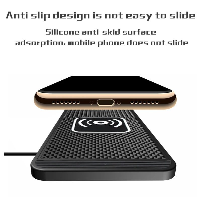 Wireless Car Charger Pad 15W Qi Fast Charging | Zonix Lifestyle